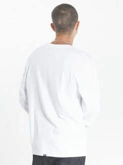 Thrills Co. Thrills Unlimited Merch Fit Long Sleeve Tee - White