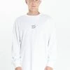 Thrills Co. Thrills Unlimited Merch Fit Long Sleeve Tee - White