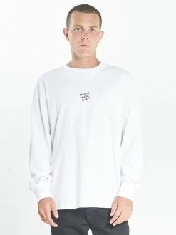 Thrills Co. Thrills Unlimited Merch Fit Long Sleeve Tee - White