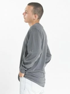 Thrills Co. Thrills Unlimited Merch Fit Long Sleeve Tee - Merch Black Tees & Tank Tops