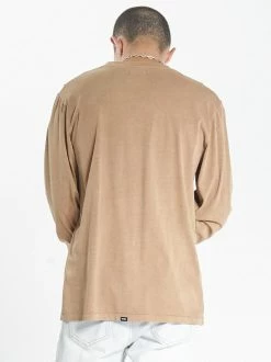 Thrills Co. Thrills Unlimited Merch Fit Long Sleeve Tee - Tobacco