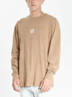 Thrills Co. Thrills Unlimited Merch Fit Long Sleeve Tee - Tobacco