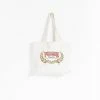 Thrills Co. Speed Wreath Tote - Dirty White Accessories