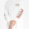 Thrills Co. Speed Wreath Merch Fit Long Sleeve Tee - Dirty White Tees & Tank Tops
