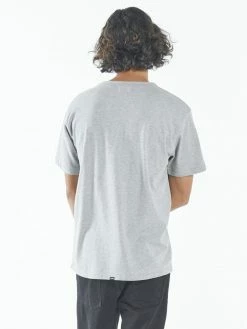 Thrills Co. Situation Normal Merch Fit Pocket Tee - Grey Marle Tees & Tank Tops