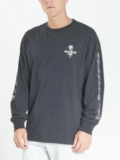Thrills Co. Superstition Merch Fit Long Sleeve Tee - Black Tees & Tank Tops