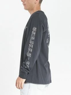 Thrills Co. Superstition Merch Fit Long Sleeve Tee - Black Tees & Tank Tops