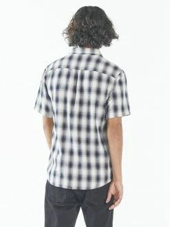 Thrills Co. Angel Check Short Sleeve Shirt - Ink Navy