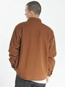 Thrills Co. Regiment Overshirt - Tobacco