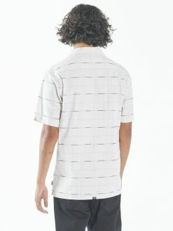 Thrills Co. Non Sense Bowling Shirt - Heritage White Shirts