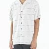 Thrills Co. Non Sense Bowling Shirt - Heritage White Shirts