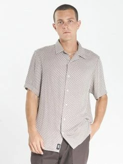 Thrills Co. Shirts Aalto Bowling Shirt - Tobacco