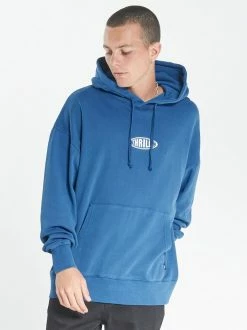 Thrills Co. Warped Slouch Pull On Hood - Royal Blue Sweaters & Fleece