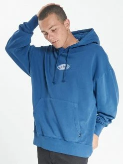 Thrills Co. Warped Slouch Pull On Hood - Royal Blue Sweaters & Fleece