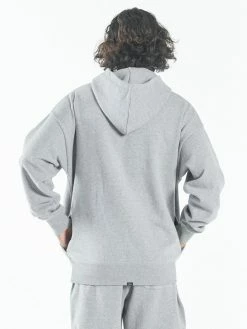 Thrills Co. Sweaters & Fleece Situation Normal Slouch Pull On Hood - Grey Marle