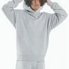 Thrills Co. Sweaters & Fleece Situation Normal Slouch Pull On Hood - Grey Marle