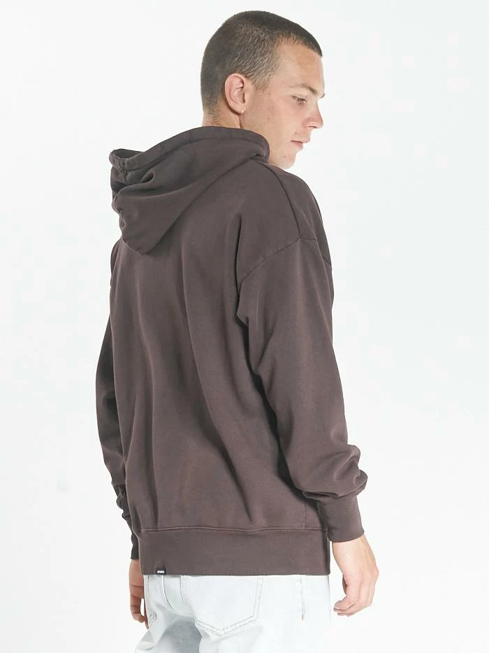 Thrills Co. Eighty Three Slouch Pull On Hood - Postal Brown Sweaters & Fleece 4 Thrills Co. Eighty Three Slouch Pull On Hood - Postal Brown Sweaters & Fleece