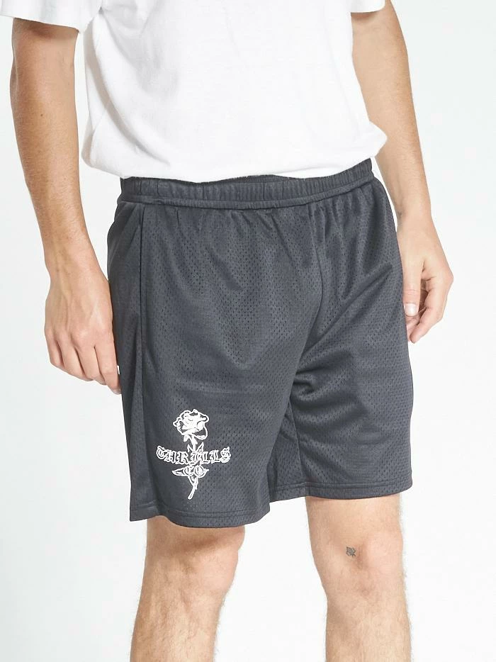 Thrills Co. Shorts Superstition Mesh Short - Black 7 Thrills Co. Shorts Superstition Mesh Short - Black