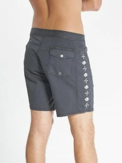Thrills Co. Cotton Enhancement Boardshort - Vintage Black