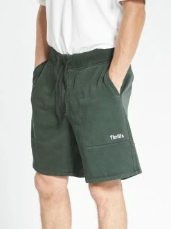 Thrills Co. Situation Normal Fleece Short - Dark Olive Shorts