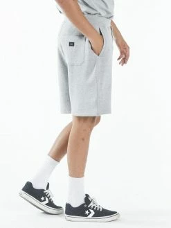 Thrills Co. Situation Normal Fleece Short - Grey Marle Shorts