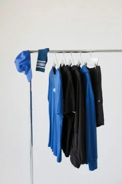 Thrills Co. Warped Slouch Pull On Hood - Royal Blue Sweaters & Fleece