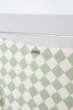 Thrills Co. Swim Aalto High Waisted Bikini Bottom - Eucalyptus