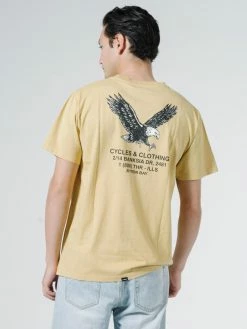 Thrills Co. Primitive Motion Merch Fit Tee - Heritage Yellow