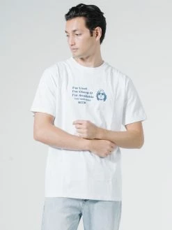 Thrills Co. Cheap Joe Merch Fit Tee - White
