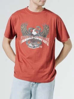 Thrills Co. Retribution Merch Fit Tee - Redwood Tees & Tank Tops