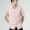 Thrills Co. Dril Short Sleeve Shirt - Cork Fade