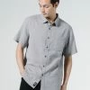 Thrills Co. Dril Short Sleeve Shirt - Washed Grey Shirts 2 Thrills Co. Dril Short Sleeve Shirt - Washed Grey Shirts