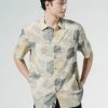 Thrills Co. Shirts Brushed Paradise Short Sleeve Shirt - Tan