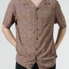 Thrills Co. Shirts Panthera Bowling Shirt - Mustang Brown
