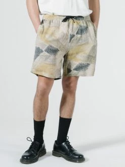 Thrills Co. Brushed Paradise Volley - Tan Shorts
