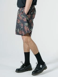 Thrills Co. Tropical Solitude Volley - Black