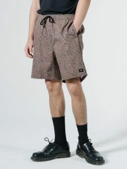 Thrills Co. Shorts Panthera Volley - Mustang Brown