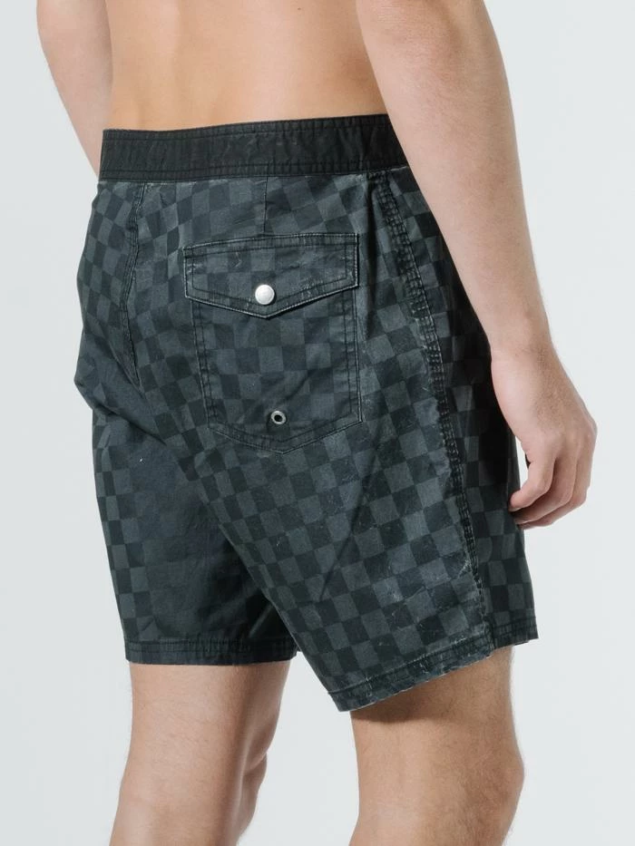 Thrills Co. Infinite Boardshort - Black 4 Thrills Co. Infinite Boardshort - Black