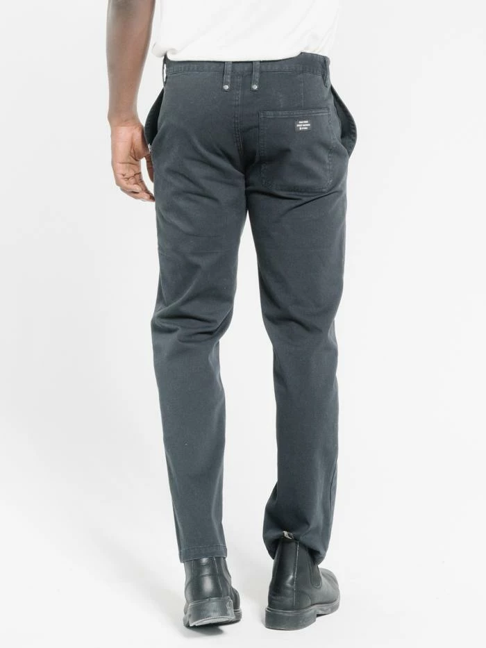 Thrills Co. Pants Minimal Thrills Workshop Chino - Black 6 Thrills Co. Pants Minimal Thrills Workshop Chino - Black