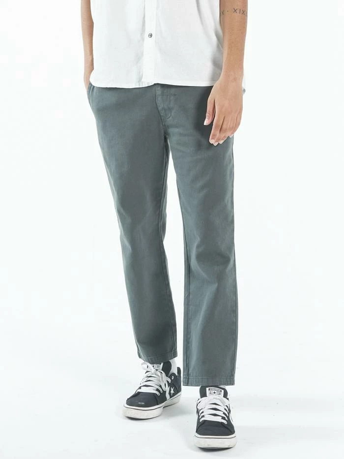 Thrills Co. Minimal Thrills Work Chopped Chino - Deep Forest Pants 5 Thrills Co. Minimal Thrills Work Chopped Chino - Deep Forest Pants