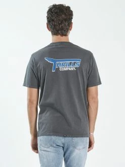 Thrills Co. Motor City Merch Fit Tee - Merch Black Tees & Tank Tops