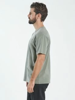 Thrills Co. Provisions Merch Fit Tee - Army Green