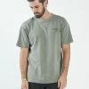 Thrills Co. Provisions Merch Fit Tee - Army Green