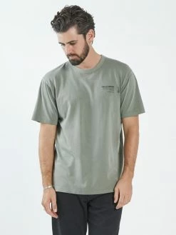 Thrills Co. Provisions Merch Fit Tee - Army Green