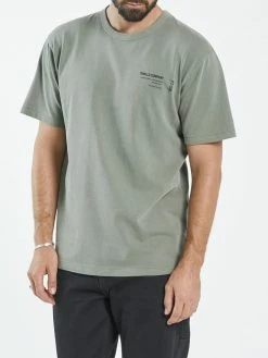 Thrills Co. Provisions Merch Fit Tee - Army Green