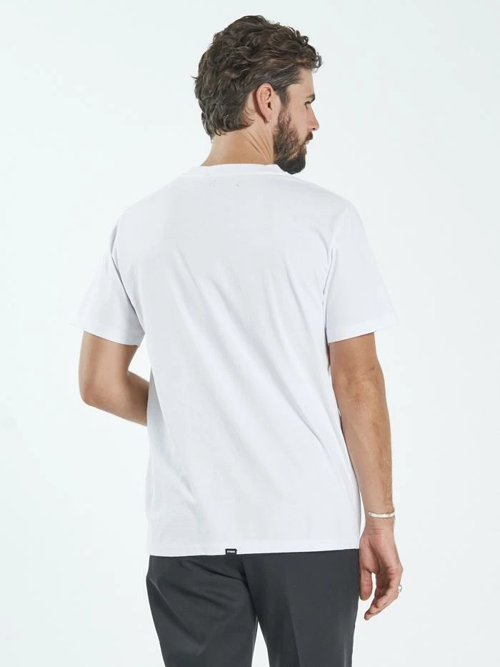 Thrills Co. Halfway To Nowhere Merch Fit Tee - White Tees & Tank Tops 4 Thrills Co. Halfway To Nowhere Merch Fit Tee - White Tees & Tank Tops