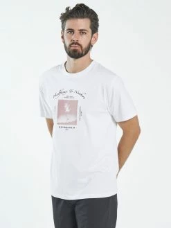 Thrills Co. Halfway To Nowhere Merch Fit Tee - White Tees & Tank Tops 9 Thrills Co. Halfway To Nowhere Merch Fit Tee - White Tees & Tank Tops