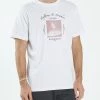 Thrills Co. Halfway To Nowhere Merch Fit Tee - White Tees & Tank Tops
