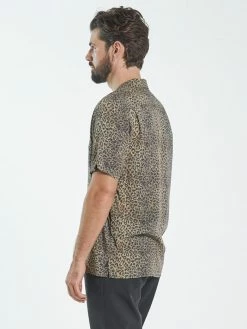 Thrills Co. Growler Bowling Shirt - Black Shirts