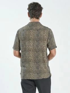 Thrills Co. Growler Bowling Shirt - Black Shirts